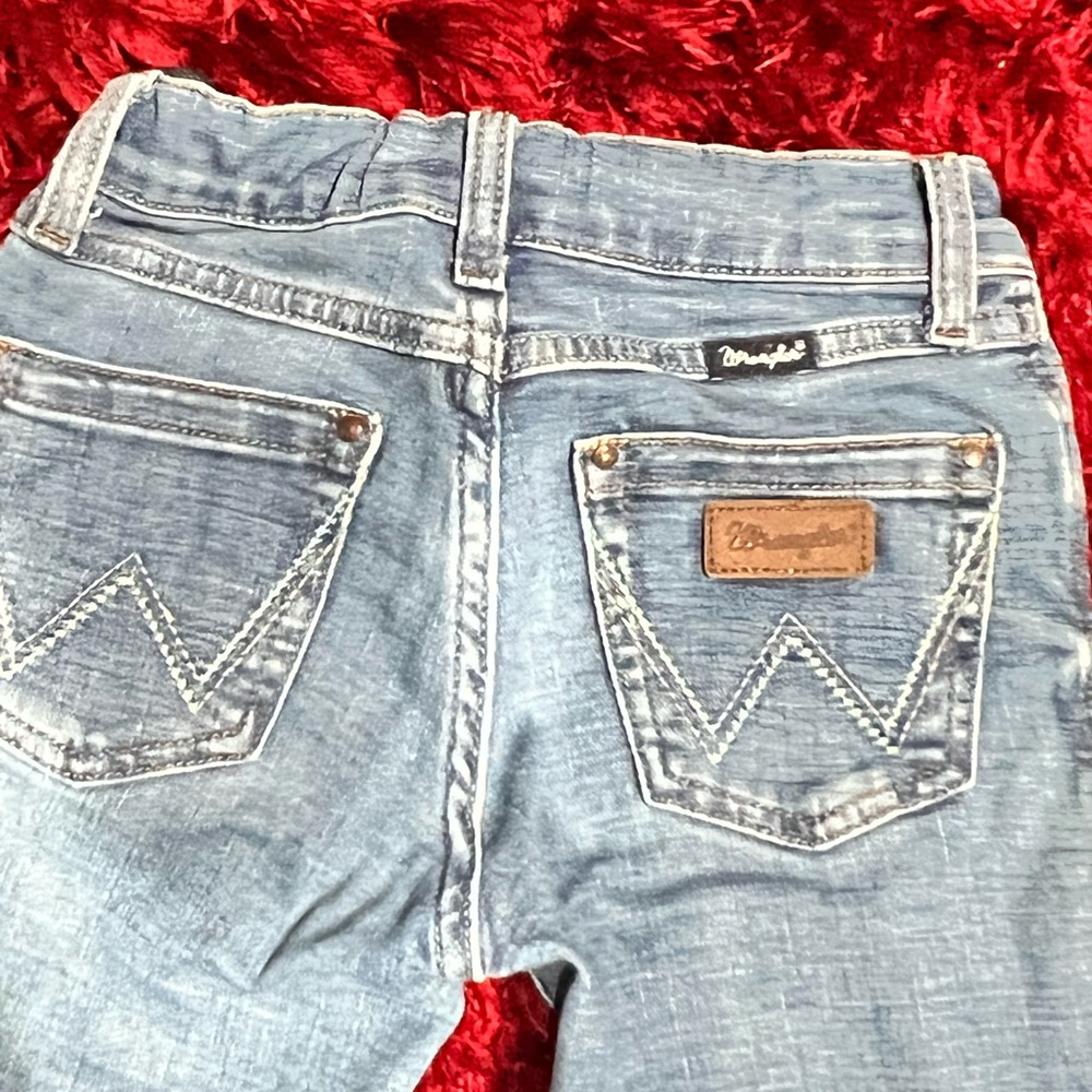 Wrangler Girls Light Blue Denim Jeans